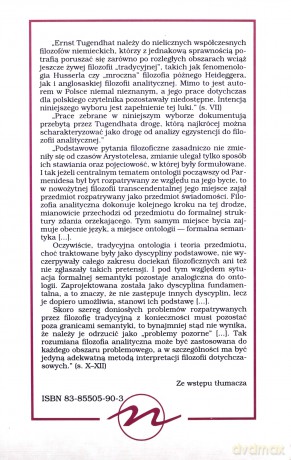 Terminus (Tom 12) Rzeczywistości, w których żyjemy - Ernst Tugendhat [KSIĄŻKA]