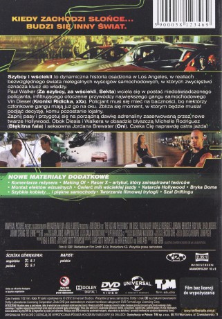 Szybcy i wściekli wersja specjalna [DVD]