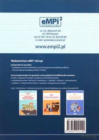 Testy przygotowujące do egz. z kwalifikacji HGT.08 - Magdalena Kozicka-Dygdałowicz, Andrzej Kamiński [KSIĄŻKA]
