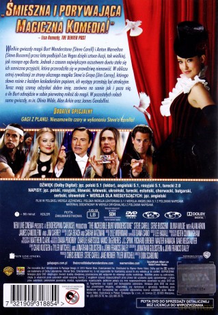 Niewiarygodny Burt Wonderstone [DVD]