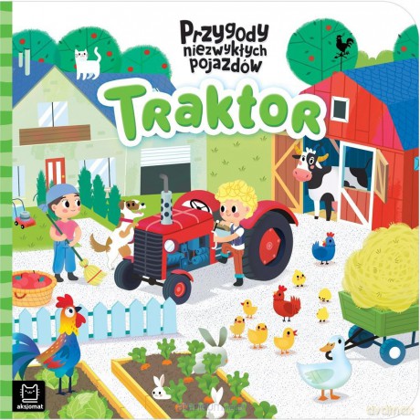 Traktorek. Przygody niezwykłych pojazdów - Grażyna Wasilewicz [KSIĄŻKA]