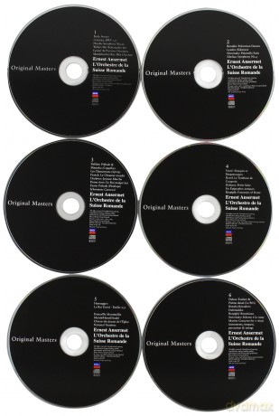 Ernest Ansermet: Decca Recordings 1953-1667 Original Mast [6CD]