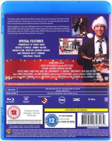 National Lampoon's Christmas Vacation (W krzywym zwierciadle: Witaj Święty Mikołaju) [Blu-Ray]