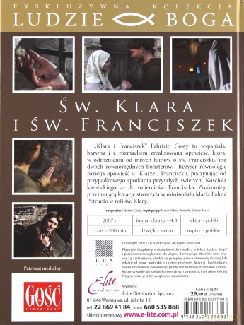 Święta Klara i Święty Franciszek (Ludzie Boga) (booklet) [DVD]
