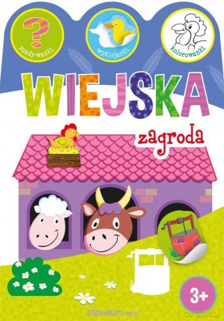 Wiejska zagroda. Zgadywanki, wyklejanki - Ewa Gorzkowska-Parnas [KSIĄŻKA]