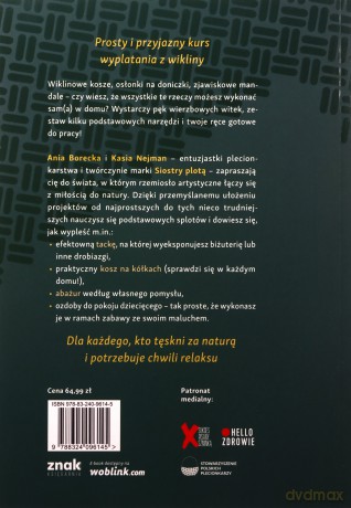 Wiklina. Piękne rzeczy, które wypleciesz sam(a) - Anna Borecka, Katarzyna Nejman [KSIĄŻKA]