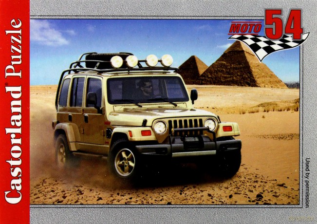 CASTOR 54 MINI Jeep Dakar A-08521-M [PUZZLE]