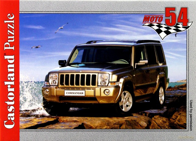 CASTOR 54 MINI Jeep Comander A-08521-M [PUZZLE]
