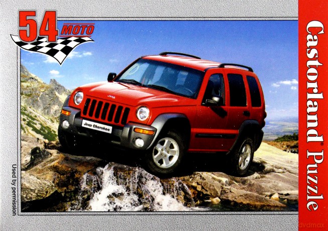 CASTOR 54 MINI Jeep Cherokee A-08521-M [PUZZLE]