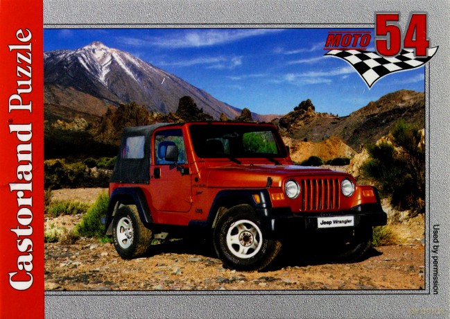 CASTOR 54 MINI Jeep Wrangler A-08521-M [PUZZLE]