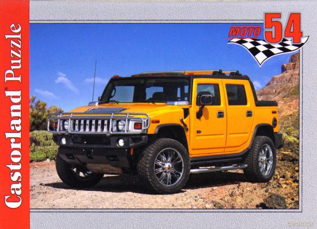 CASTOR 54 MINI Jeep Hummer H2 A-08521-M [PUZZLE]