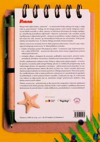 Zabawy sensoryczne na każdy dzień. Lato - Agnieszka Bugajska, Anna Wiktor-Stępień [KSIĄŻKA]