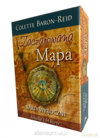 Zaczarowana Mapa. Karty Wyroczni - Colette Baron-Reid [KSIĄŻKA]