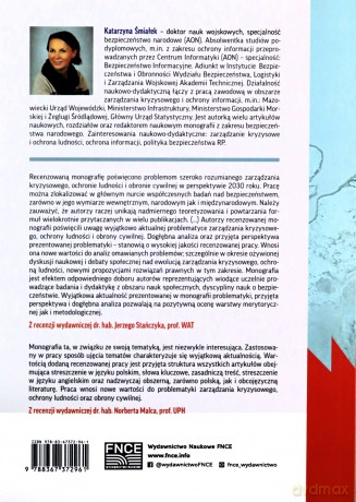 Zarządzanie kryzysowe Obrona cywilna i ochrona - Katarzyna Śmiałek [KSIĄŻKA]