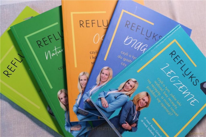 Zestaw: Refluks - Anna Górecka-Tuteja, Izabela Jastrzębska [KSIĄŻKA]