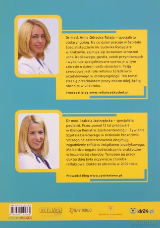 Zestaw: Refluks - Anna Górecka-Tuteja, Izabela Jastrzębska [KSIĄŻKA]