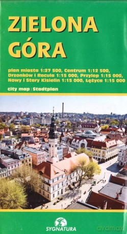 Zielona Góra - plan miasta [KSIĄŻKA]