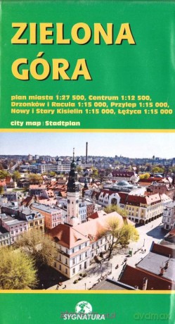 Zielona Góra - plan miasta [KSIĄŻKA]