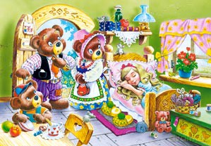 CASTOR 80 MINI Trzy Misie A-08514-B [PUZZLE]