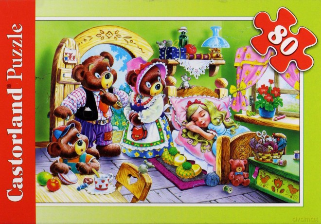 CASTOR 80 MINI Trzy Misie A-08514-B [PUZZLE]