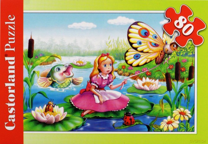 CASTOR 80 MINI Calineczka z motylkiem A-08514-B [PUZZLE]