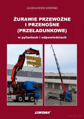 Żurawie przewoźne i przenośne - Aleksander Sosiński [KSIĄŻKA]