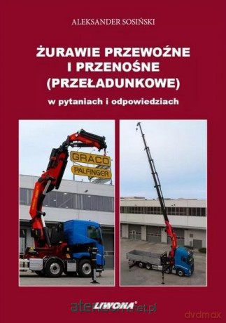 Żurawie przewoźne i przenośne - Aleksander Sosiński [KSIĄŻKA]