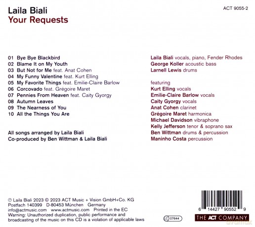 Laila Biali: Your Requests [CD]