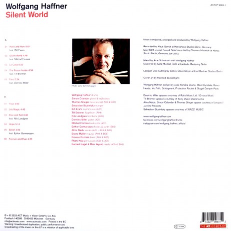 Wolfgang Haffner: Silent World [Winyl]