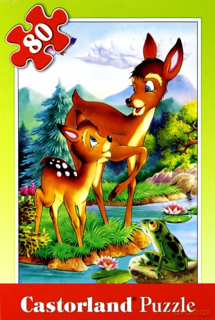 CASTOR 80 MINI Sarenka i Bambi A-08514-B [PUZZLE]
