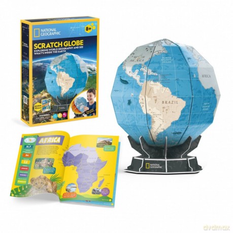 Puzzle 3D National Geographic Globus [PUZZLE]