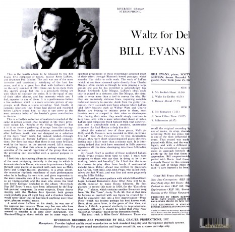 Bill Evans Trio: Waltz For Debbie [Winyl]