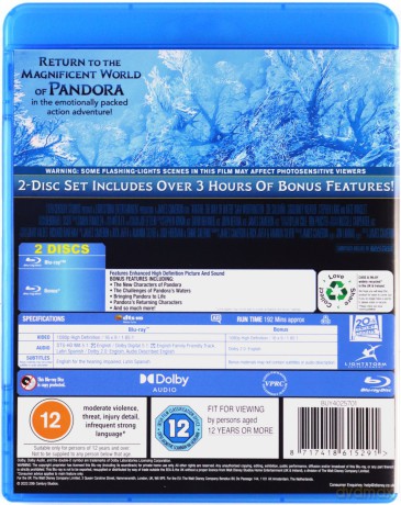 Avatar: The Way Of Water (Avatar: Istota wody) [2xBlu-Ray]