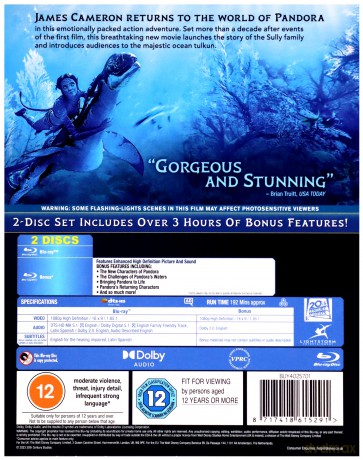 Avatar: The Way Of Water (Avatar: Istota wody) [2xBlu-Ray]