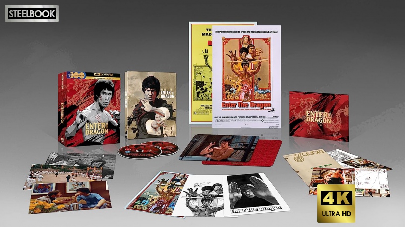 Enter the Dragon (Wejście smoka) (steelbook) [Blu-Ray 4K]+[Blu-Ray]