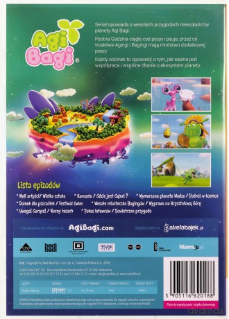 Agi Bagi Wesołe zabawy Agingów [DVD]