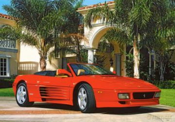 CASTOR 54 MINI Ferrari348 A-08521-M2 [PUZZLE]