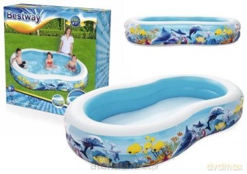 Basen dmuchany ocean 262x157x46 cm [SPORT]