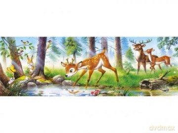 CASTOR 105 MINI Bambi nad rzeką A-10503-B  [PUZZLE]