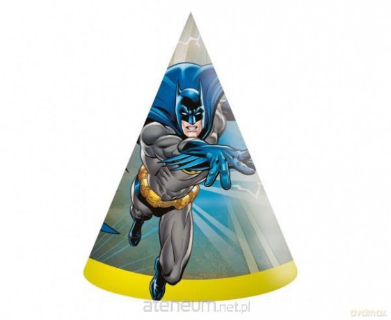 Czapeczki papierowe Batman Rogue Rage 6 szt