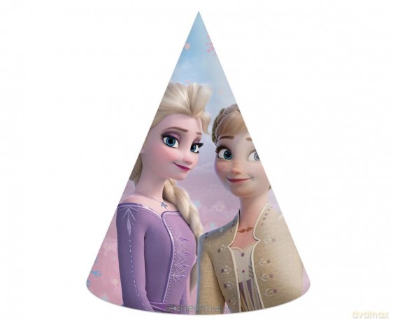 Czapeczki papierowe Frozen 2 6 szt