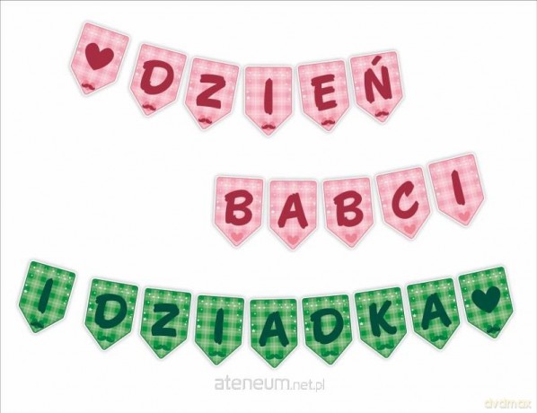 Dekoracje okolicznościowe - Dzień Babci... 20 el.