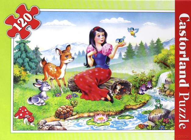 CASTOR 120 MINI Królewna i sarenka A-12022-B [PUZZLE]
