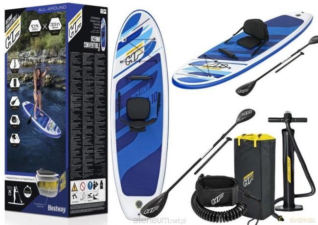 Deska Sup Hydro-Force niebieska 305x84x12 cm [SPORT]
