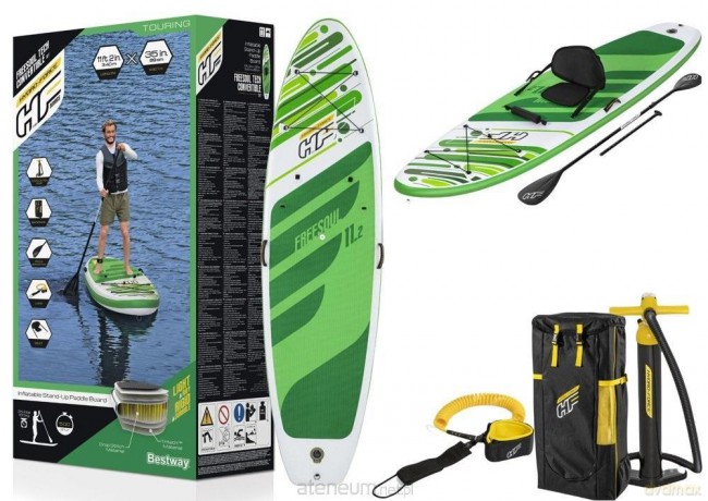 Deska Sup Hydro-Force zielona 340x89x15 cm [SPORT]