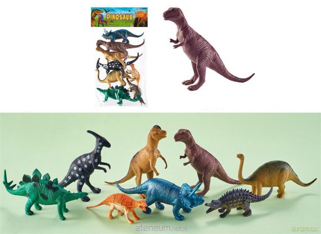 Dinozaury 8 szt [FIGURKA]