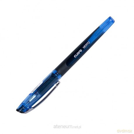 Długopis Claro Vertu 1mm niebieski (10 szt)