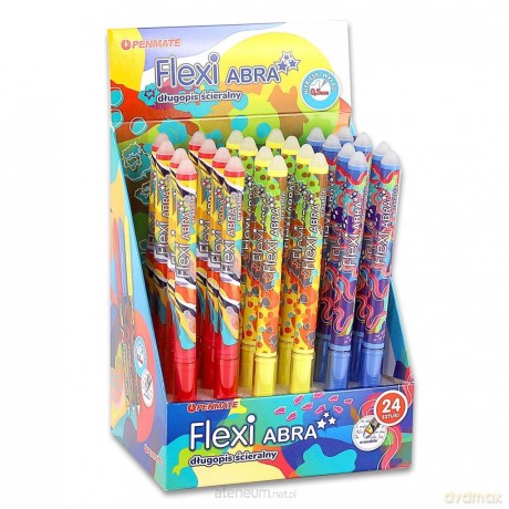 Długopis ścieralny Flexi Abra Ombre (24 szt)