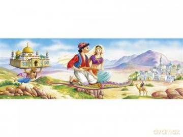 CASTOR 220 MINI Aladyn i Dżasmina na dywanie A-22014-B [PUZZLE]