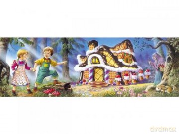 CASTOR 220 MINI Jaś i Małgosia i domek z piernika A-22014-B [PUZZLE]